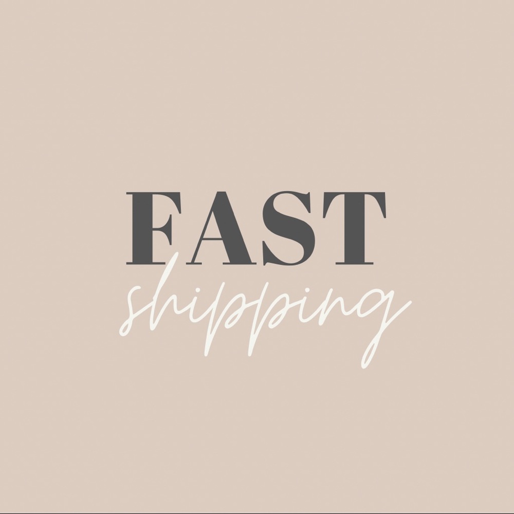 Fast Shipping ✨